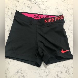 Nike Pro Shorts, Size Small
